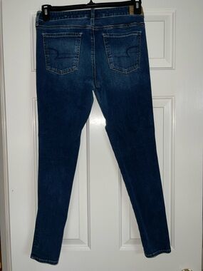 American Eagle Outfitters Dark Blue Skinny Jeggings